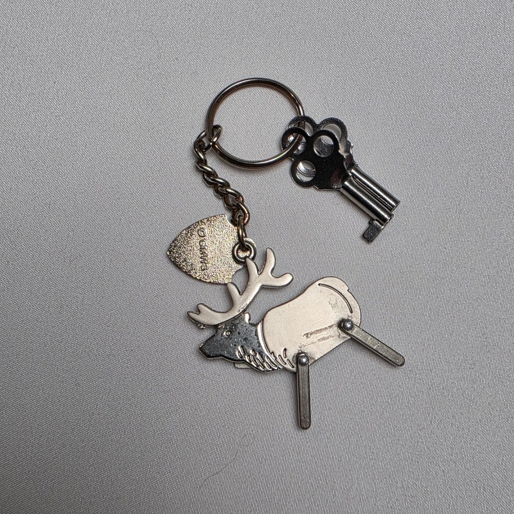 Royal Gorgeโ Train Route with Elk and Keys Souvenir Keychain